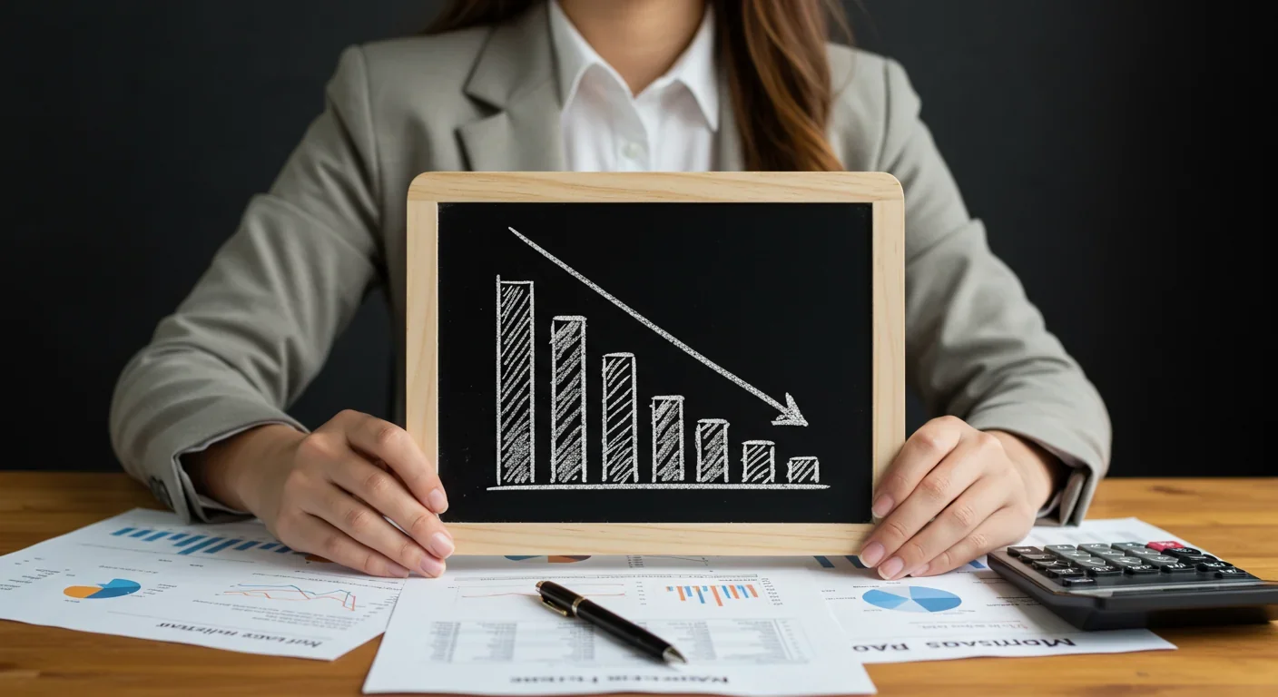 Financial planning documents illustrating the economic pressures affecting family planning decisions