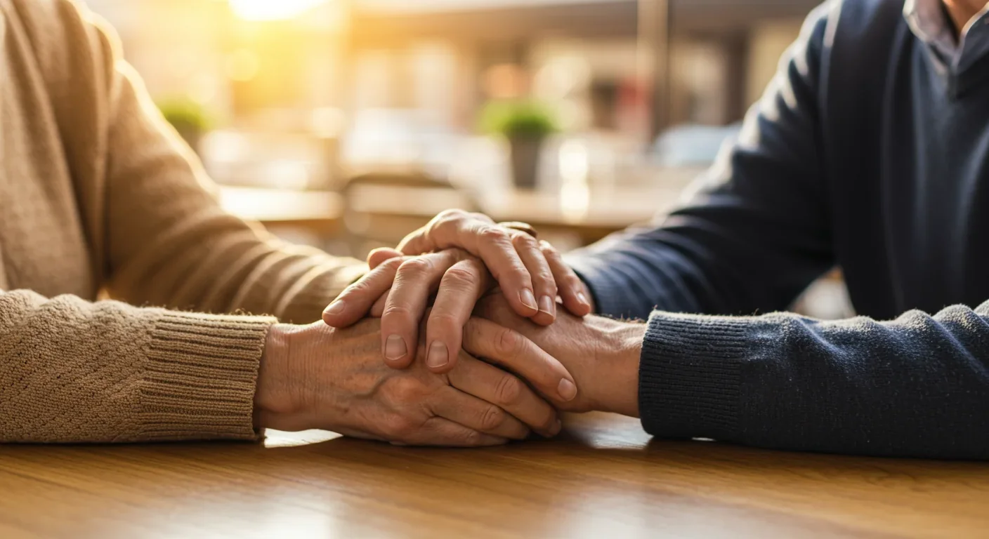 Older adults maintaining social connections through regular meetups and friendship