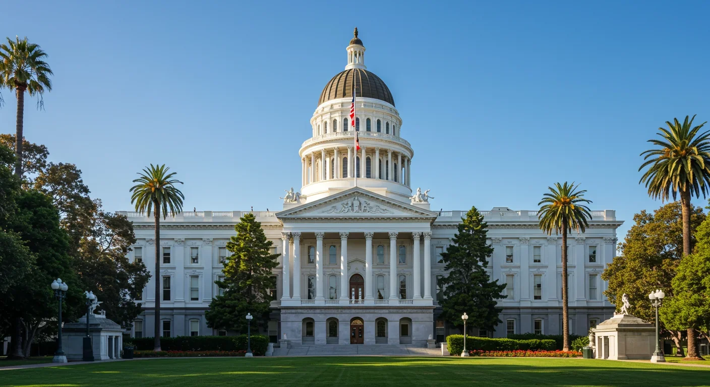 California State Capitol building representing state-level right to repair legislation